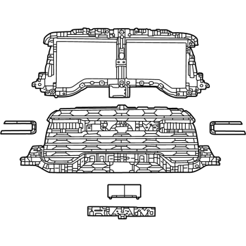2025 Ram 3500 Grille - 68719393AB