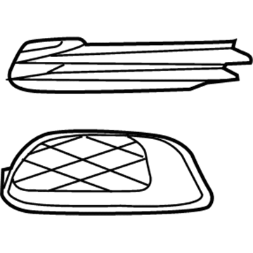 68100713AA Mopar Lamp Opening Cover Illustration 1 of 1