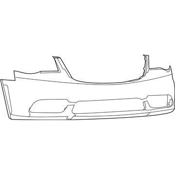 68088967AA Mopar Original Bumper Cover Illustration 1 of 1