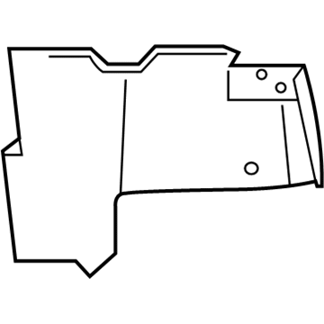 68051397AA Mopar Close Out Panel Illustration 1 of 1