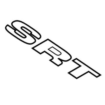 5030355AB Mopar Nameplate Illustration 1 of 1