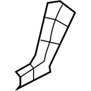 5160127AA Mopar Body Side Aperture Reinforcement Illustration 1 of 1