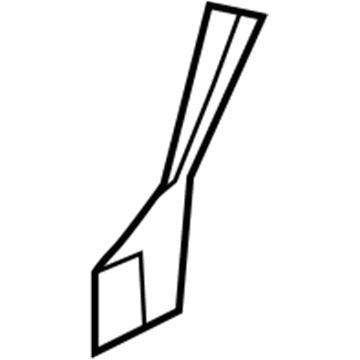 5160004AA Mopar Panel-Quarter Inner Lower Front Illustration 1 of 1