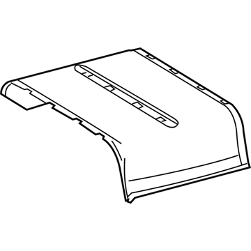 5123114AA Mopar HEADLINER-Center Illustration 1 of 1