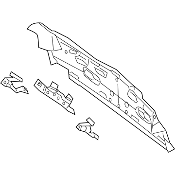 5104850AA Mopar Panel-Rear Closure Illustration 1 of 1