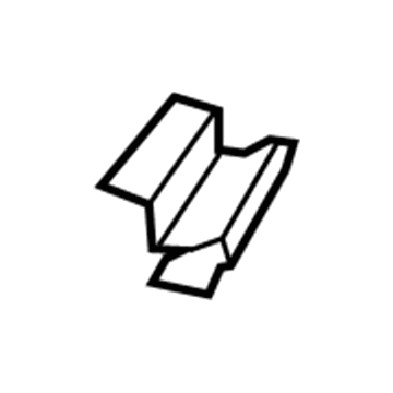 68019751AA Mopar Hinge-Floor Console Lid Illustration 1 of 1