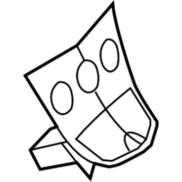 1CH11ZJ8AB Mopar Center Console Bezel Illustration 1 of 1