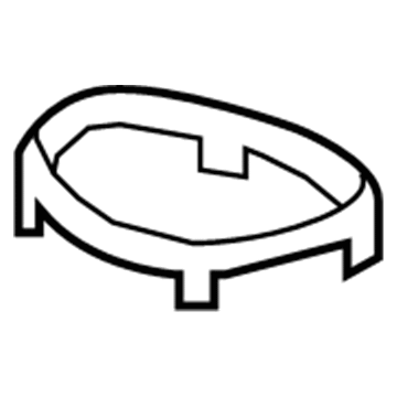 1BU40SZ0AA Mopar Trim Ring-SHIFTER Illustration 1 of 1