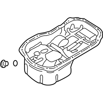 Dodge Stratus Oil Pan - MD334300