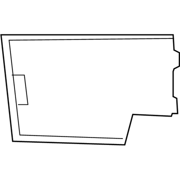 5189328AA Mopar Lens-License Lamp Illustration 1 of 1