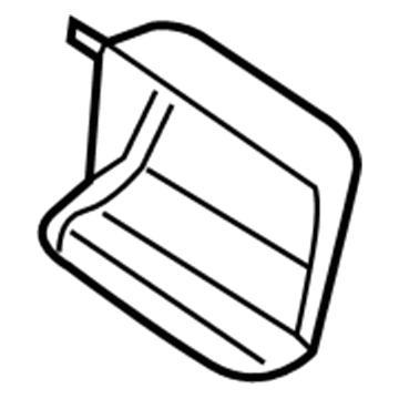 Mopar 68284389AA Cover-Bracket 68284389AA Mopar Cover-Bracket Illustration 1 of 1