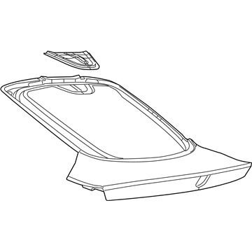 68213894AF Mopar Liftgate Illustration 1 of 1