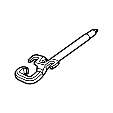 4787976AA Mopar Tow Hook Illustration 1 of 1