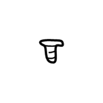 6504135 Mopar RETAINER-Push In Illustration 1 of 1