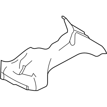 QT43HSBAB Mopar Luggage Compartment Carpet Illustration 1 of 1