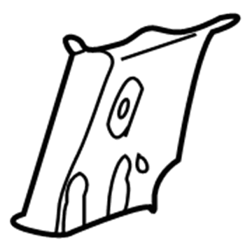 5GR31BD1AD Mopar B Pillar Upper Trim Panel Illustration 1 of 1