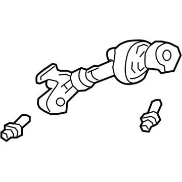 55351234AC Mopar Steering Column Intermediat Shaft Illustration 1 of 1