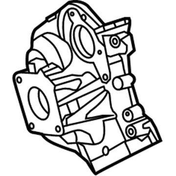 2021 Jeep Wrangler Timing Cover - 68490207AA