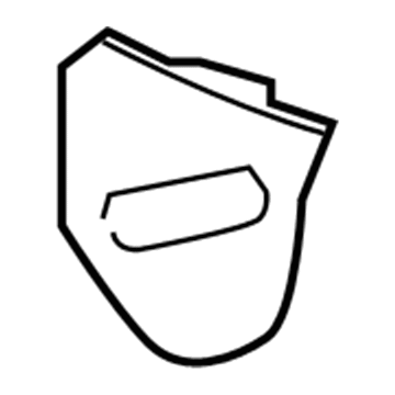1BZ61DK2AD Mopar Bezel-STRIKER Illustration 1 of 1