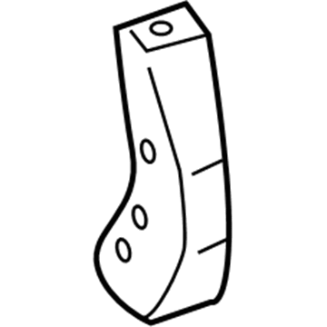 YH70TZZAB Mopar Fender Applique Illustration 1 of 1