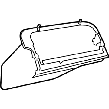 1VJ02DX9AA Mopar Glove Box-Storage Illustration 1 of 1