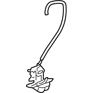 Jeep Patriot Tailgate Lock - 4589181AG