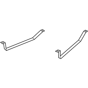 2008 Chrysler Pacifica Fuel Tank Strap - 4809404AC