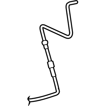 4880247AA Mopar Fuel Vapor Tube Illustration 1 of 1