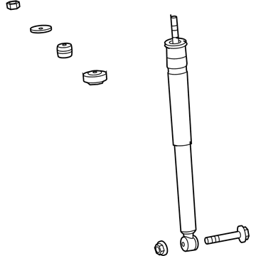 Chrysler Crossfire Shock Absorber - 5127493AA