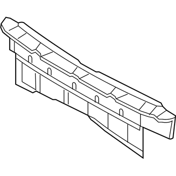 5065745AF Mopar Deck Opening Lower Panel Illustration 1 of 1