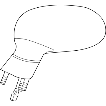 2017 Dodge Viper Car Mirror - 1VX80TZZAB