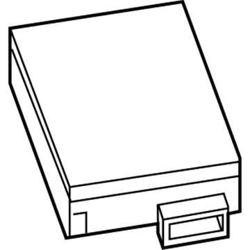 56038949AM Mopar Blind Spot Detection Module Illustration 1 of 1