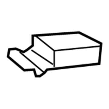 5134365AA Mopar Holder-Cell Phone Illustration 1 of 1