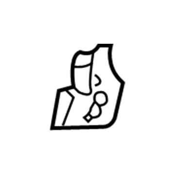 4860301 Mopar Striker Plate Illustration 1 of 1