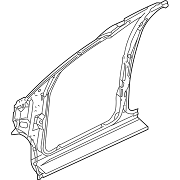 Mopar 5018519AC Body Side Aperture Front Panel 5018519AC Mopar Body Side Aperture Front Panel Illustration 1 of 1