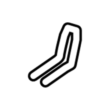 55398778AA Mopar Exhaust Pipe Support Rod Illustration 1 of 1