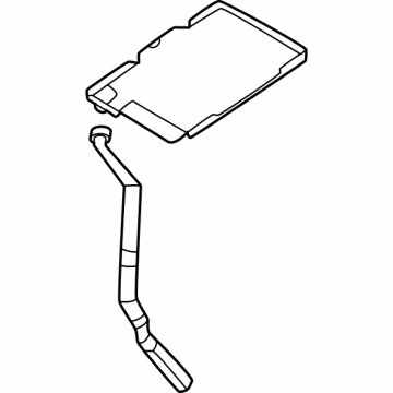 68614506AA Mopar PAN-BATTERY Illustration 1 of 1