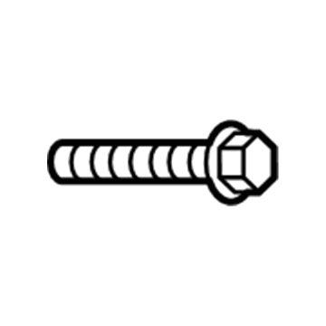 6101233 Mopar Hexagon Head Bolt Illustration 1 of 1
