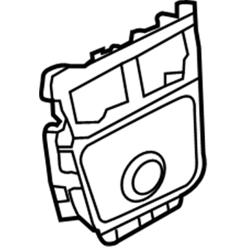 68137547AA Mopar Center Console Bezel Illustration 1 of 1