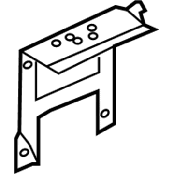 68142227AA Mopar Console Bracket Illustration 1 of 1