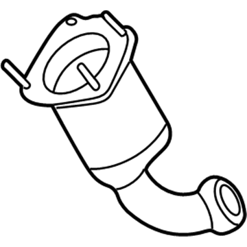 Mopar 4764639AD Front Catalytic Converter 4764639AD Mopar Front Catalytic Converter Illustration 1 of 1