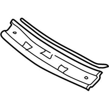 Mopar 55177022AB Roof Front Header 55177022AB Mopar Roof Front Header Illustration 1 of 1