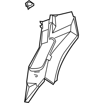 5097458AA Mopar Pillar-Center Illustration 1 of 1