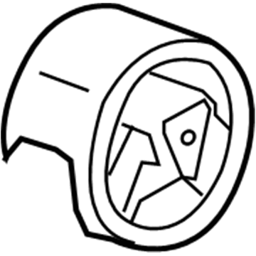 Mopar 5085080AB Isolator Bushing 5085080AB Mopar Isolator Bushing Illustration 1 of 1