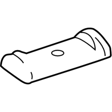 68013795AA Mopar Plate-Rear Spring U-Bolt Illustration 1 of 1