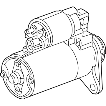 5033067AC Mopar Electrical Engine Starter Illustration 1 of 1