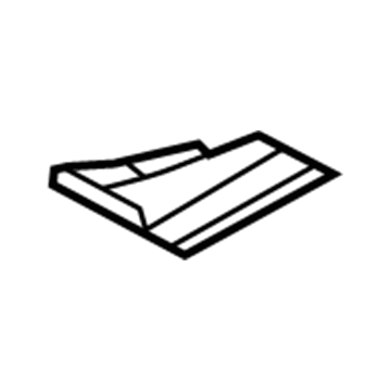 5076324AA Mopar Extension-Rear Floor Pan Illustration 1 of 1