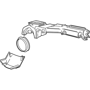 5073175AA Mopar Housing-A/C And Heater Upper Illustration 1 of 1