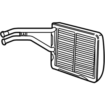 5073180AB Mopar Heater-Heater Core Assembly Illustration 1 of 1
