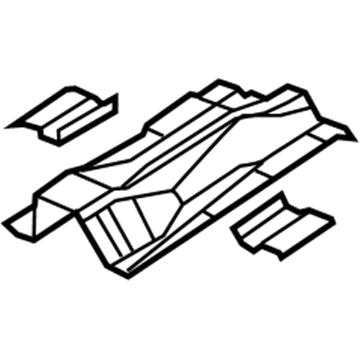 5054651AD Mopar REINFMNT-Tunnel Illustration 1 of 1